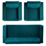 Gloster Green 5 Seater Sofa - Image 3